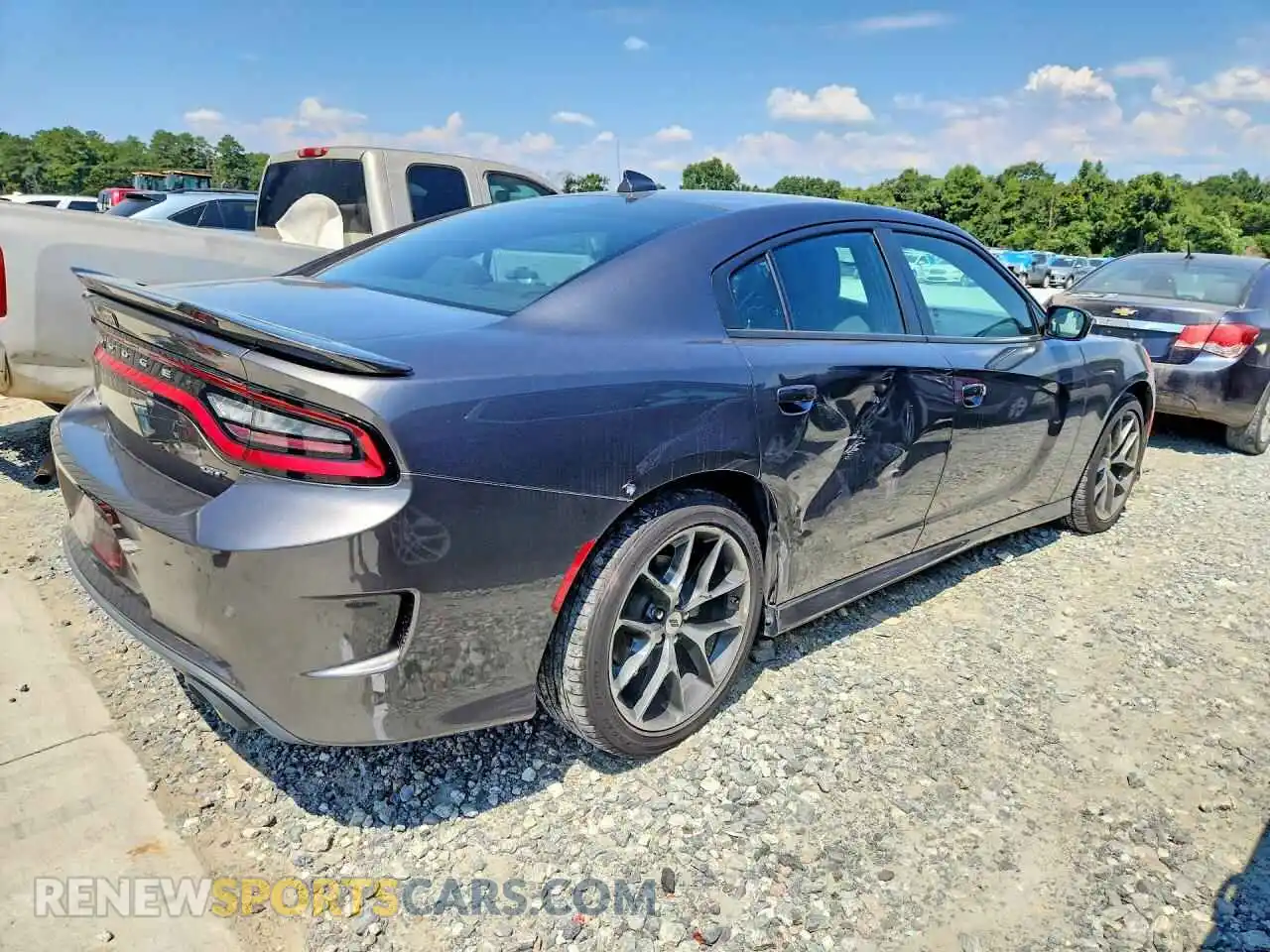3 Photograph of a damaged car 2C3CDXHG4NH169733 DODGE CHARGER 2022