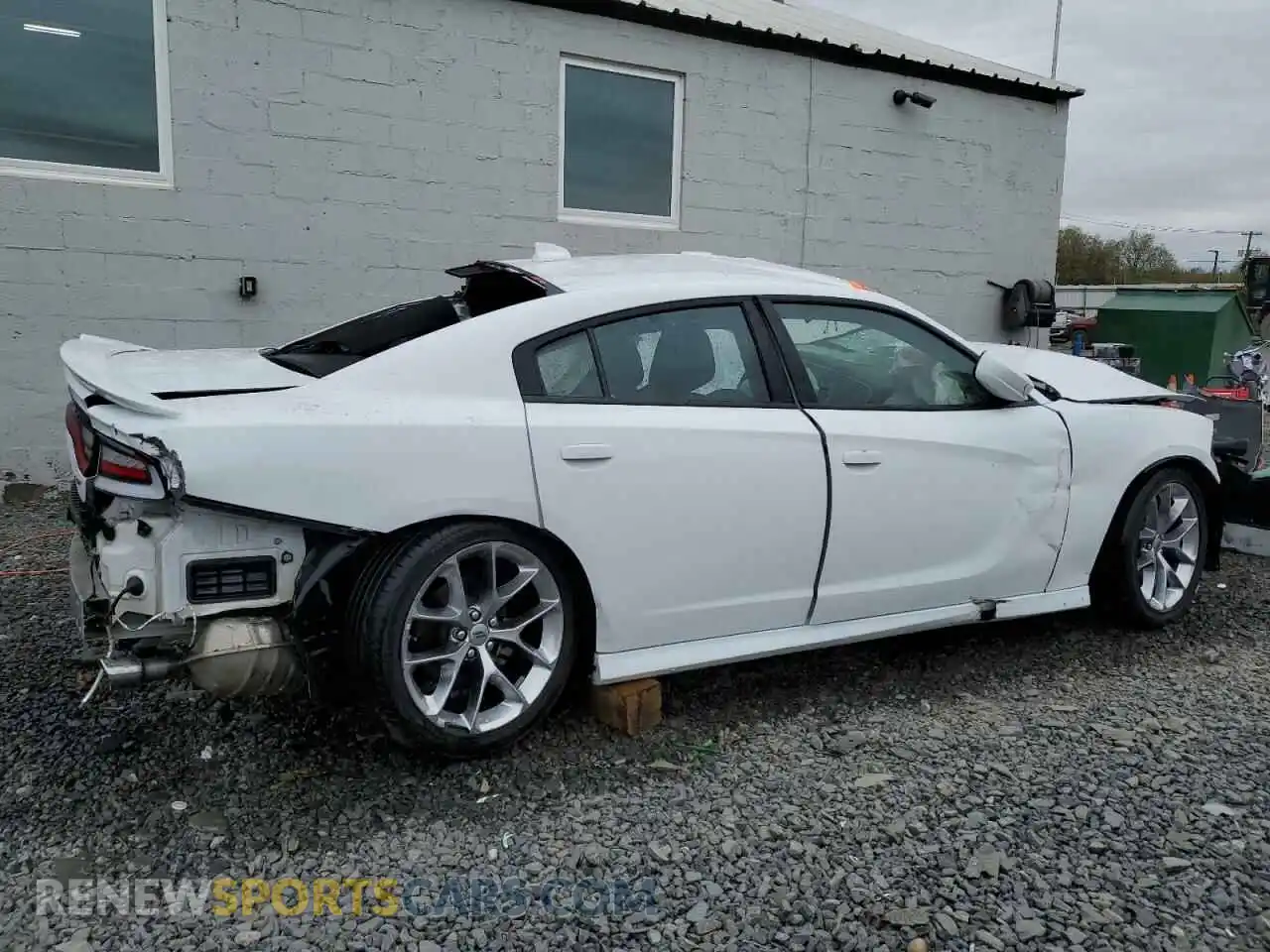 3 Photograph of a damaged car 2C3CDXHG4NH192865 DODGE CHARGER 2022