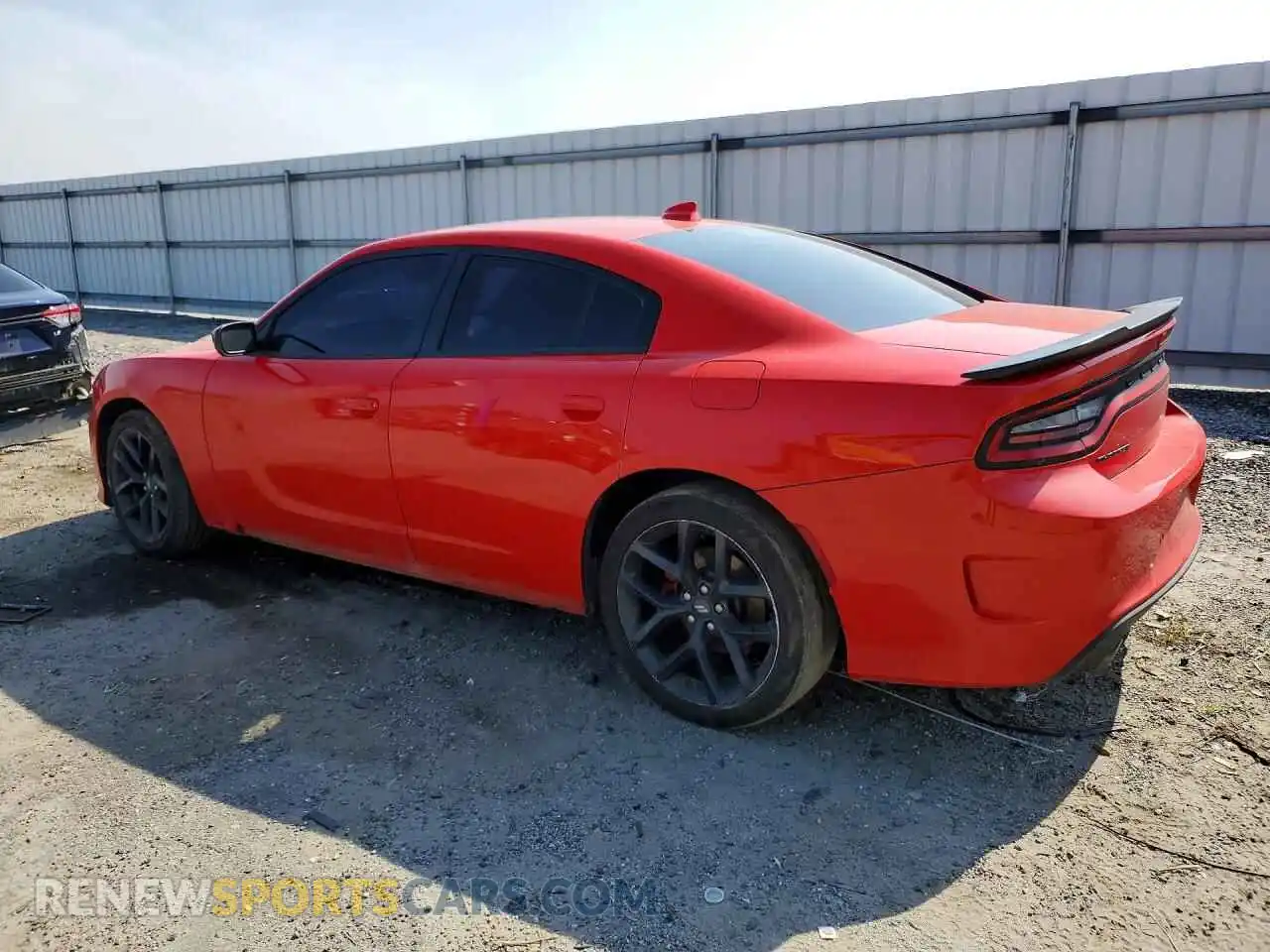 2 Photograph of a damaged car 2C3CDXHG5NH183088 DODGE CHARGER 2022