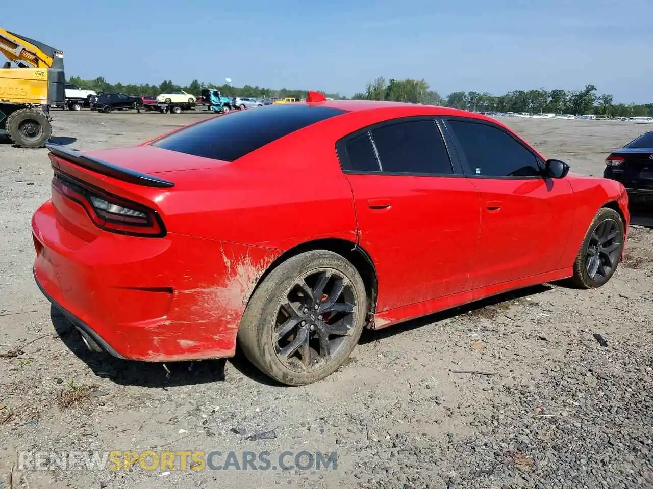 3 Photograph of a damaged car 2C3CDXHG5NH183088 DODGE CHARGER 2022