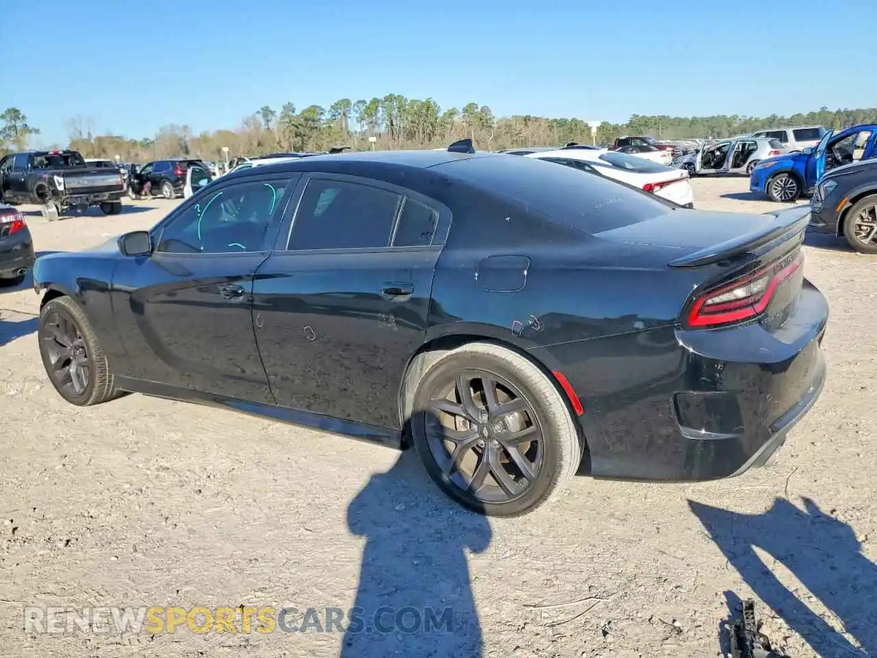 2 Photograph of a damaged car 2C3CDXHG5NH217482 DODGE CHARGER 2022