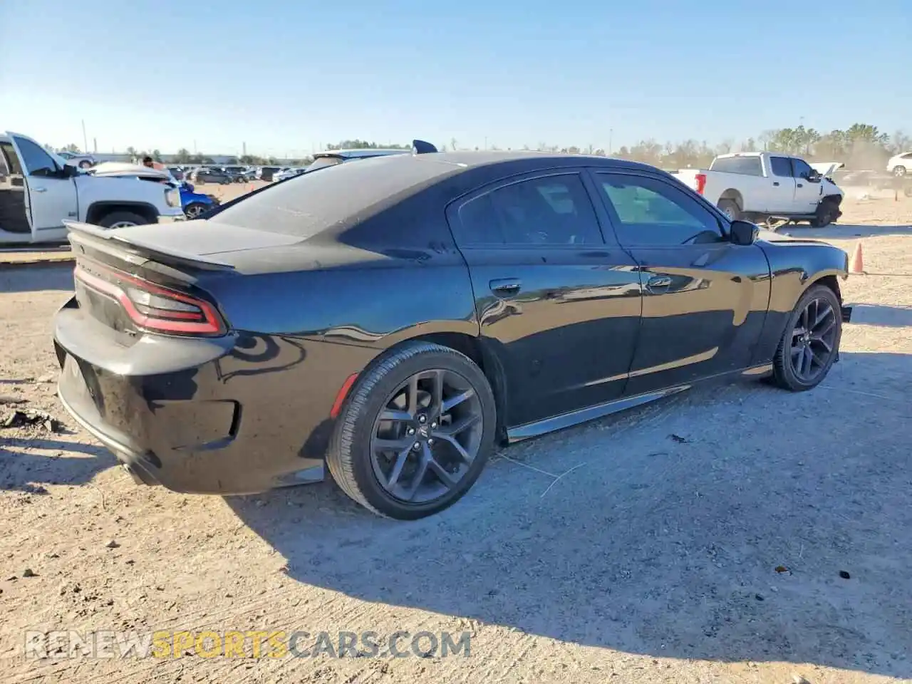 3 Photograph of a damaged car 2C3CDXHG5NH217482 DODGE CHARGER 2022