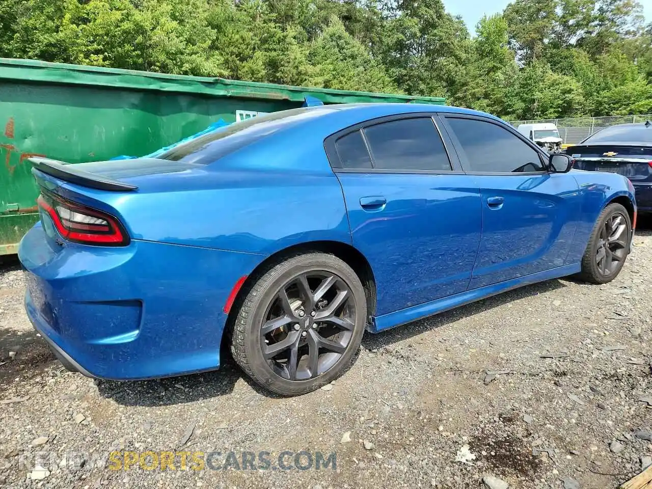 3 Фотография поврежденного автомобиля 2C3CDXHG5NH225047 DODGE CHARGER 2022