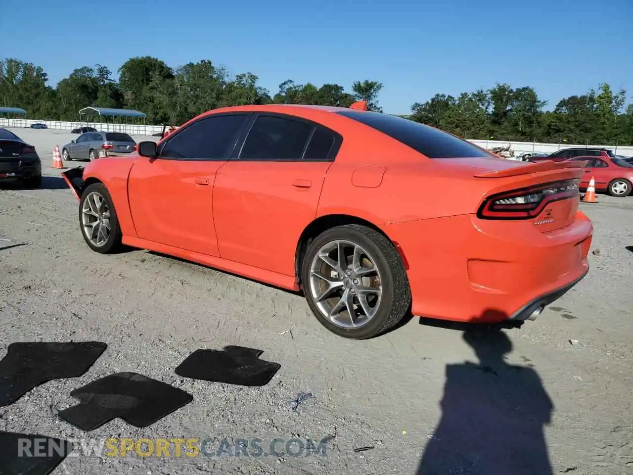 2 Photograph of a damaged car 2C3CDXHG6NH204773 DODGE CHARGER 2022