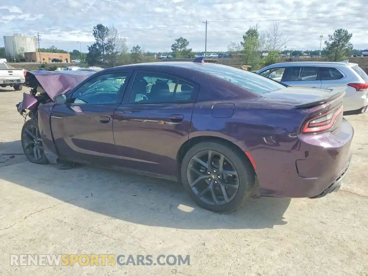 2 Photograph of a damaged car 2C3CDXHG6NH235957 DODGE CHARGER 2022
