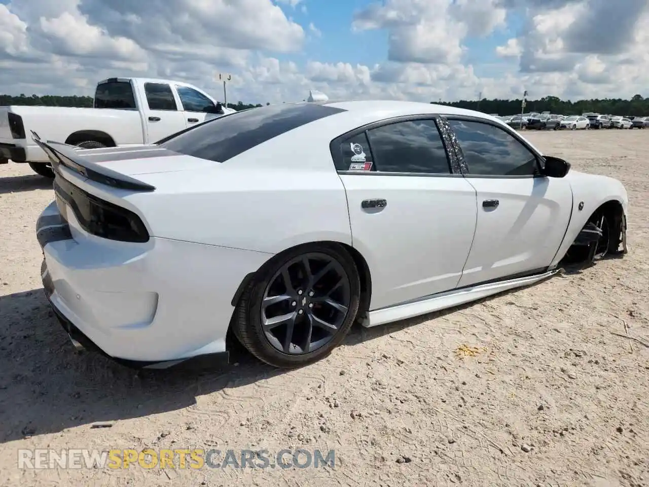 3 Photograph of a damaged car 2C3CDXHG6NH240821 DODGE CHARGER 2022