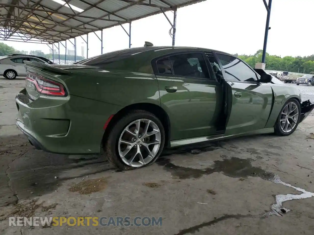 3 Photograph of a damaged car 2C3CDXHG7NH106108 DODGE CHARGER 2022