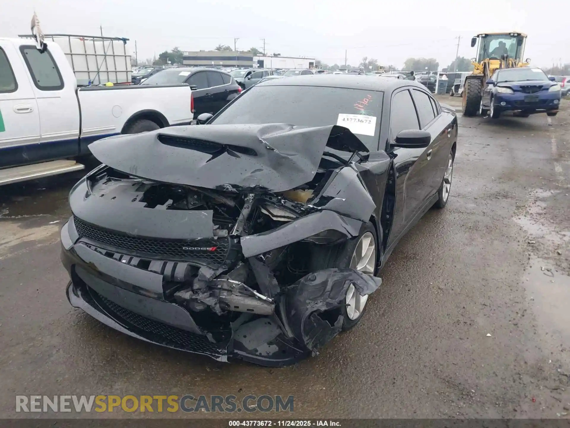 2 Photograph of a damaged car 2C3CDXHG7NH129548 DODGE CHARGER 2022