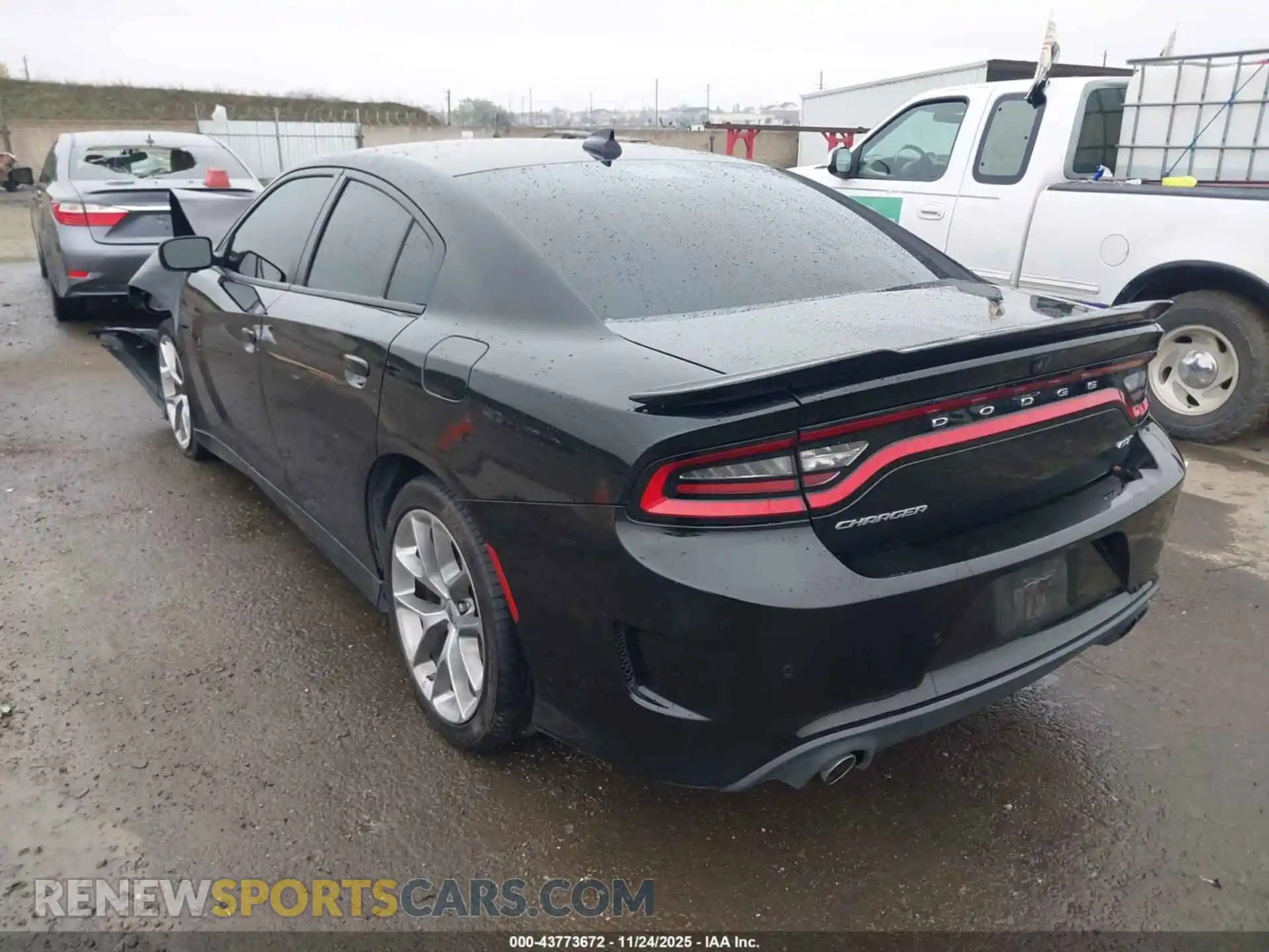 3 Photograph of a damaged car 2C3CDXHG7NH129548 DODGE CHARGER 2022