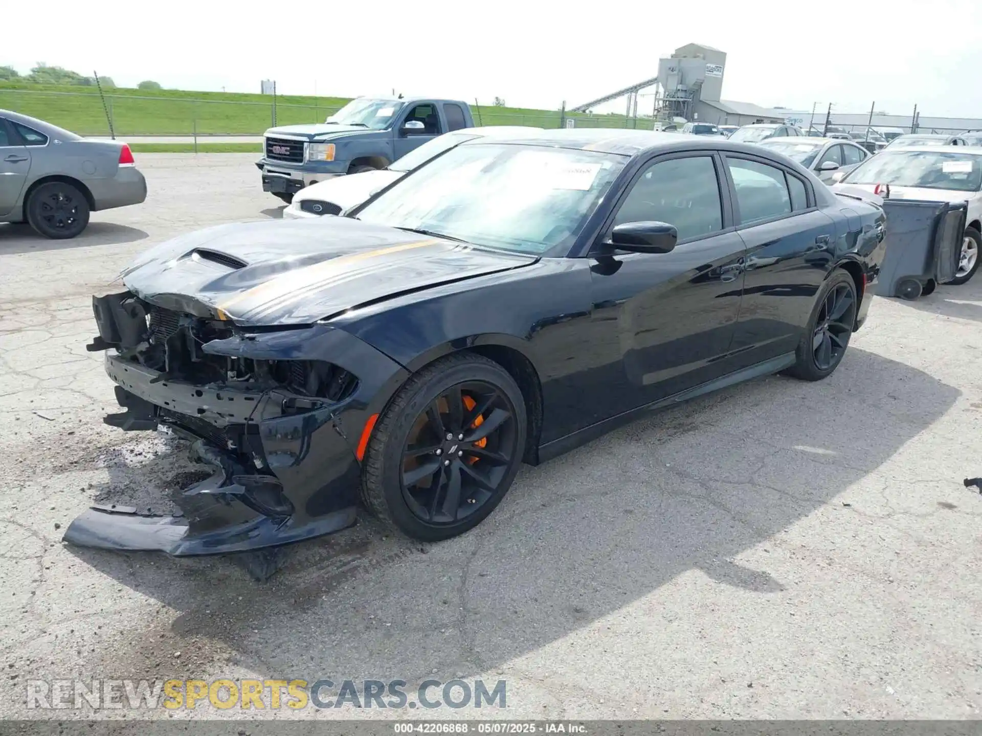 2 Photograph of a damaged car 2C3CDXHG7NH148472 DODGE CHARGER 2022