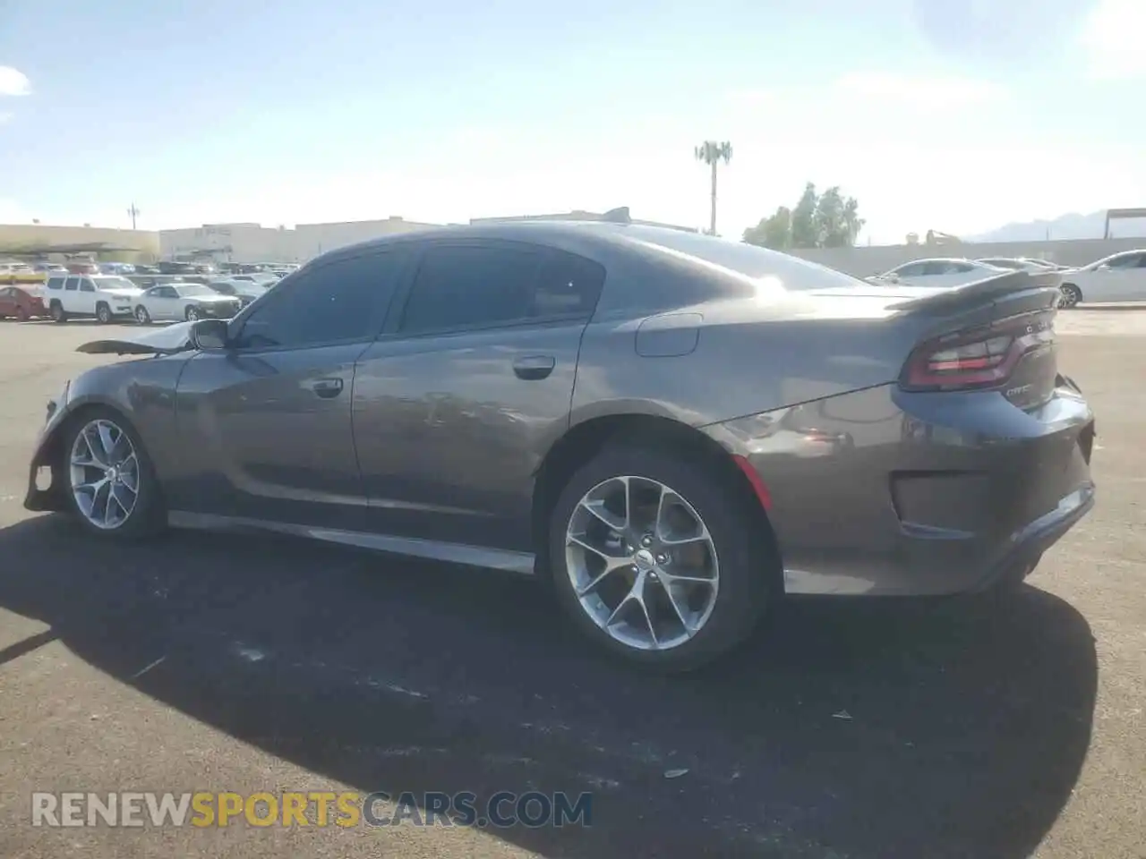 2 Photograph of a damaged car 2C3CDXHG7NH232310 DODGE CHARGER 2022