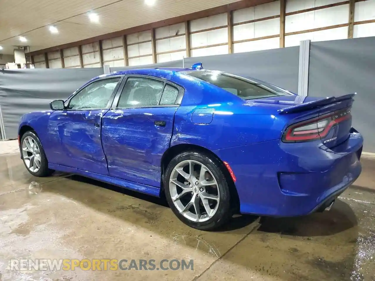 2 Photograph of a damaged car 2C3CDXHG7NH232324 DODGE CHARGER 2022
