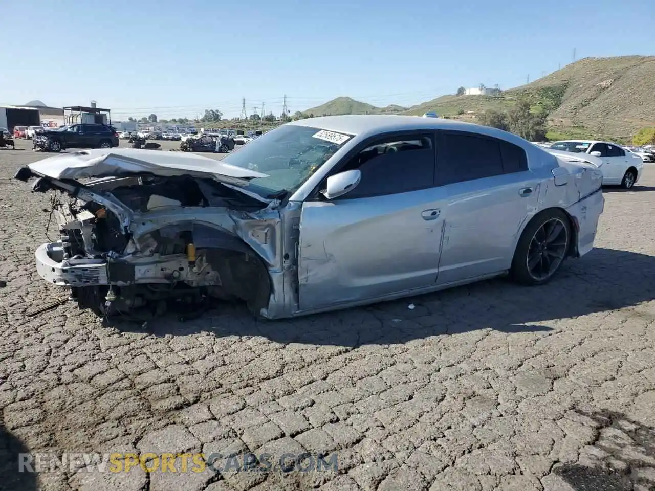 1 Photograph of a damaged car 2C3CDXHG8NH130451 DODGE CHARGER 2022