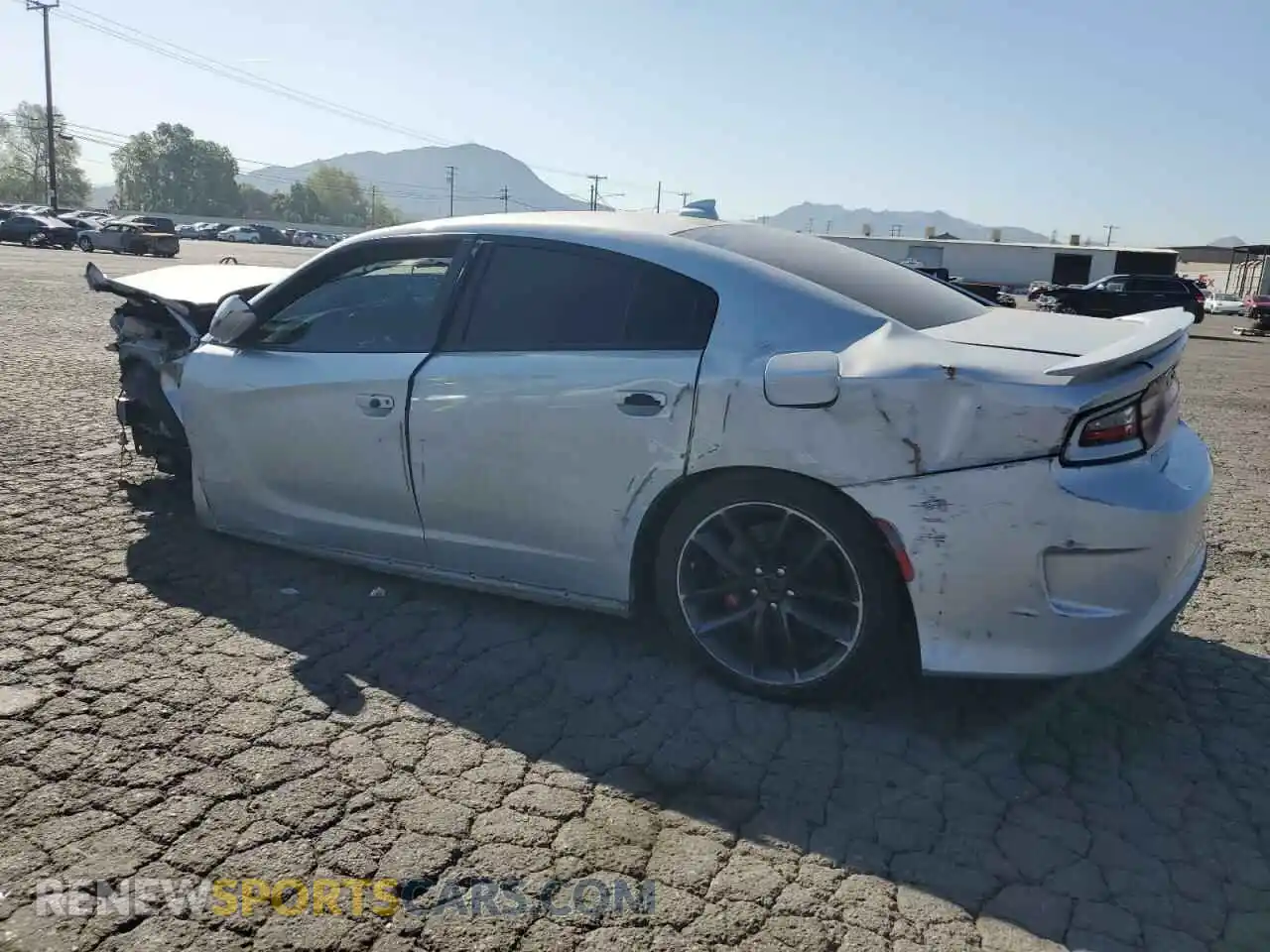 2 Photograph of a damaged car 2C3CDXHG8NH130451 DODGE CHARGER 2022