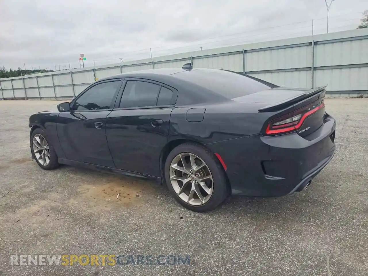 2 fotografías del automóvil dañado 2C3CDXHG8NH149789 DODGE CHARGER 2022