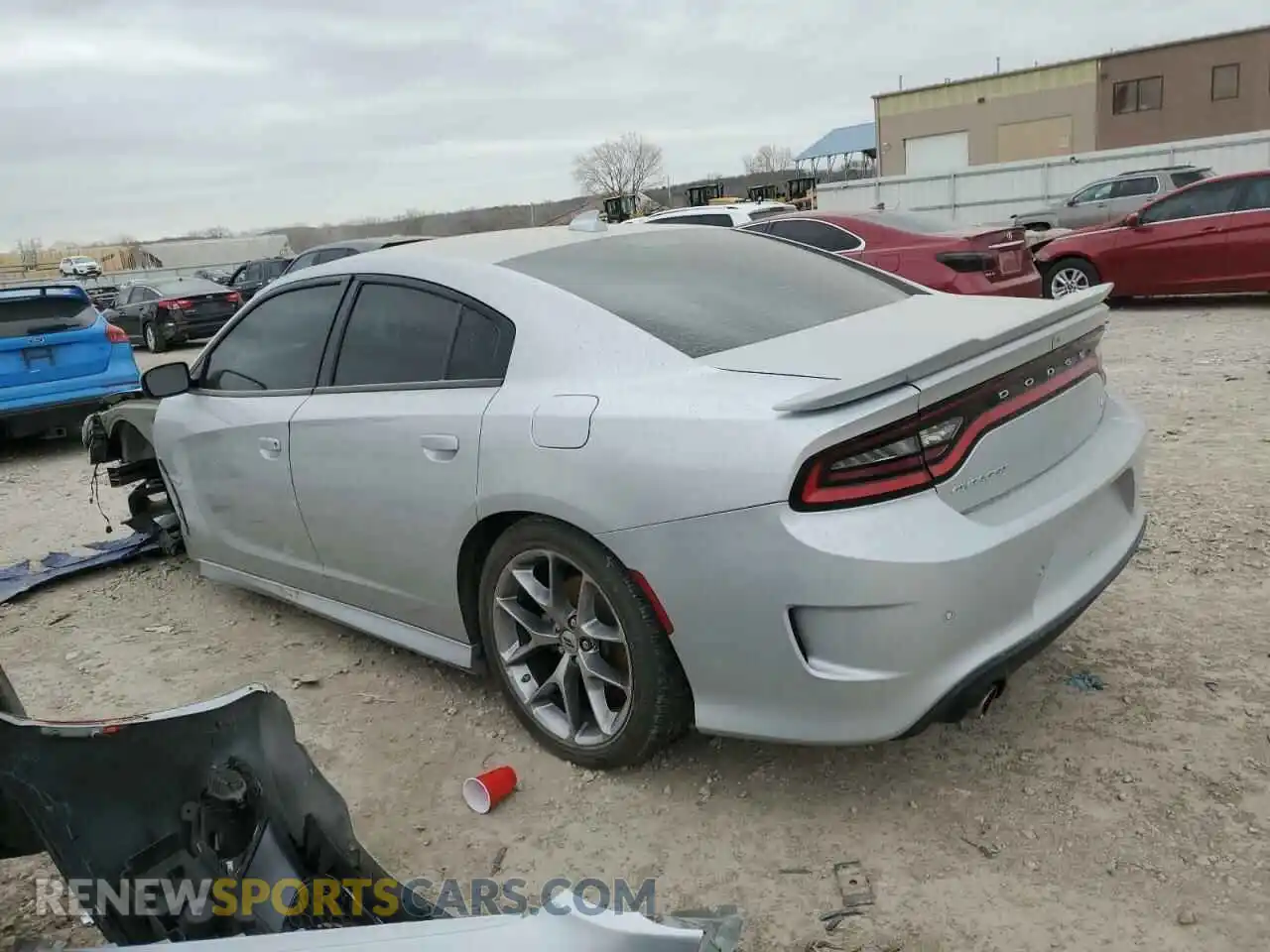 2 Photograph of a damaged car 2C3CDXHG8NH169086 DODGE CHARGER 2022