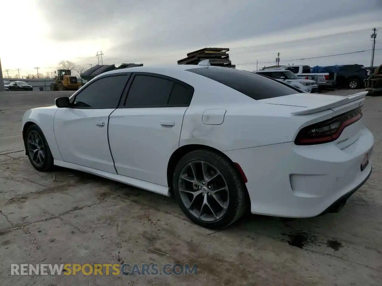 2 Photograph of a damaged car 2C3CDXHG9NH185958 DODGE CHARGER 2022