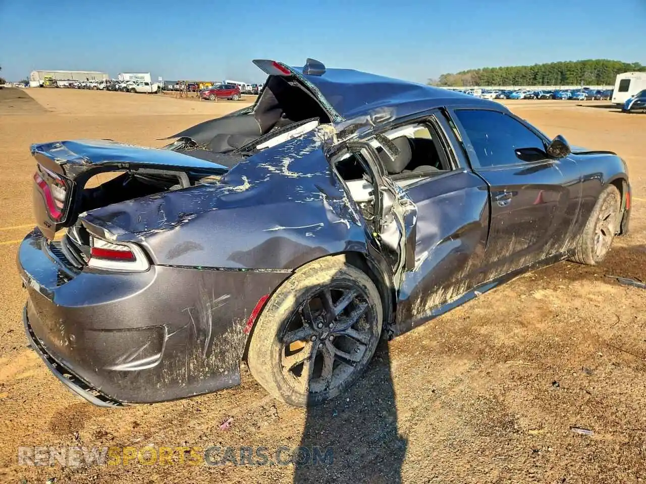 3 Photograph of a damaged car 2C3CDXHG9NH192795 DODGE CHARGER 2022