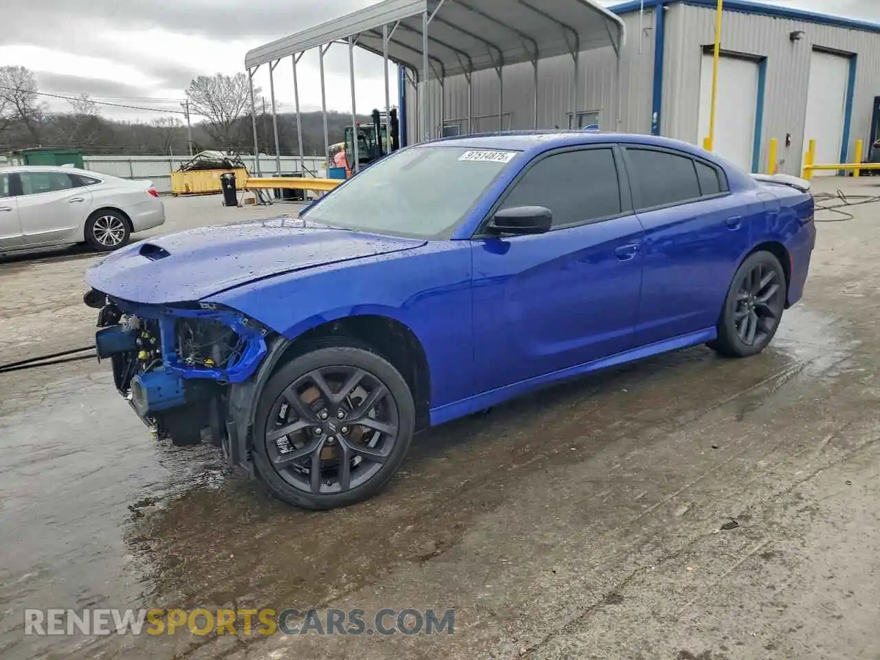 1 Photograph of a damaged car 2C3CDXHG9NH232390 DODGE CHARGER 2022