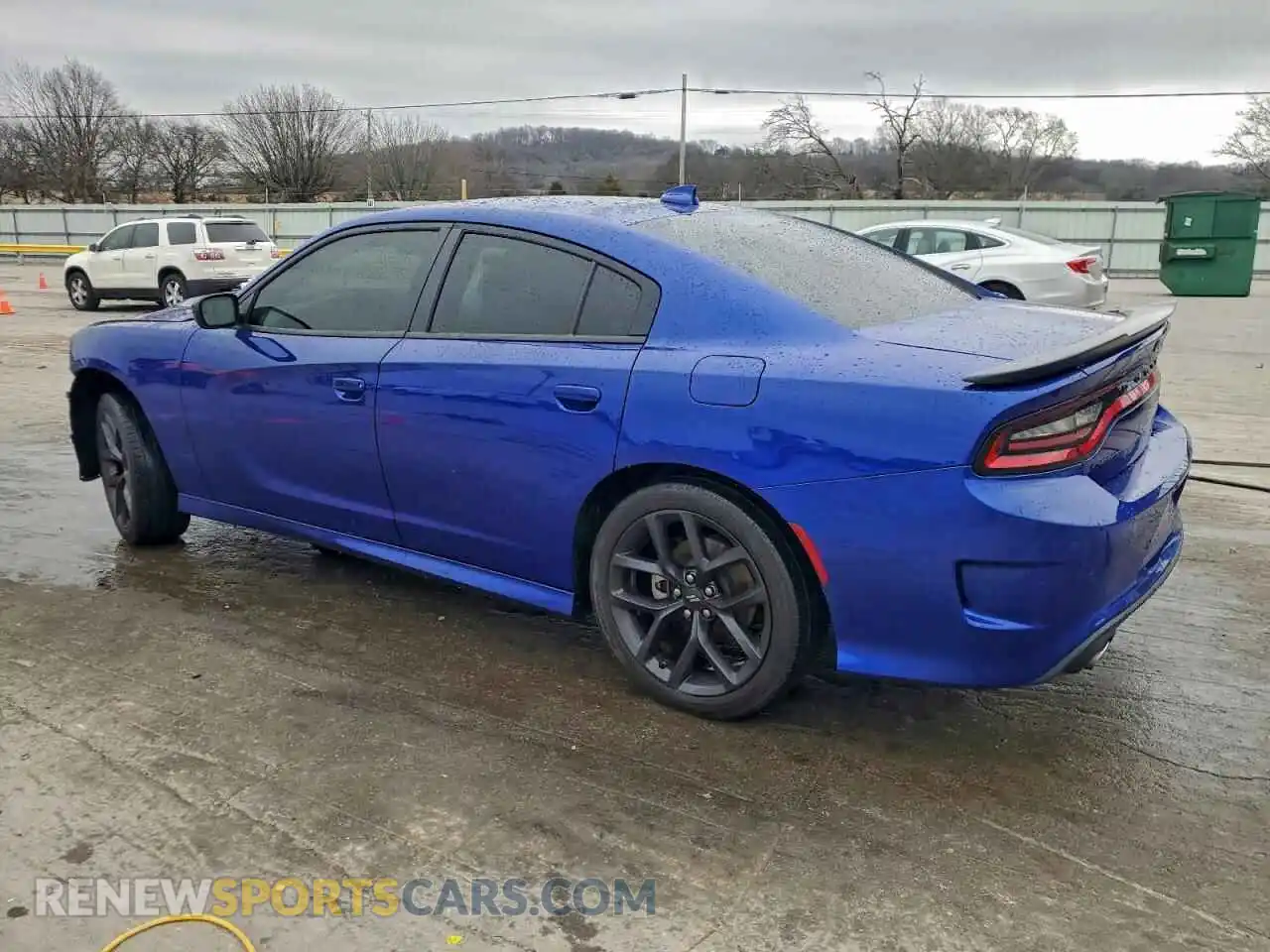 2 Photograph of a damaged car 2C3CDXHG9NH232390 DODGE CHARGER 2022