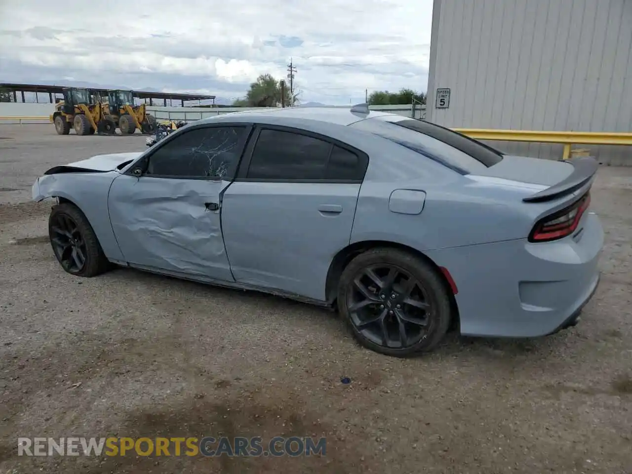2 Photograph of a damaged car 2C3CDXHG9NH240831 DODGE CHARGER 2022