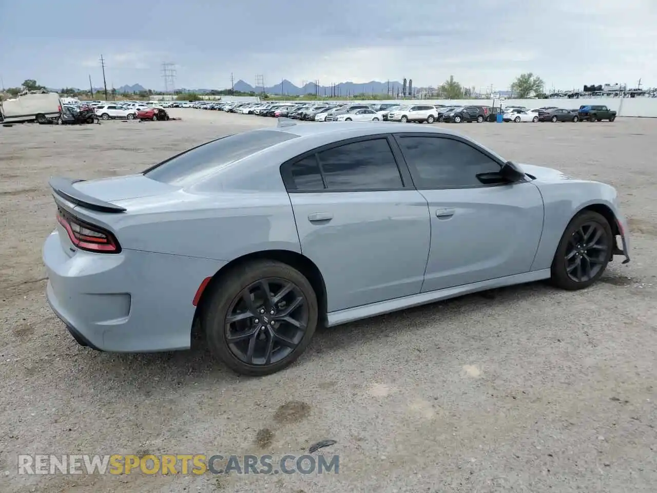 3 Photograph of a damaged car 2C3CDXHG9NH240831 DODGE CHARGER 2022