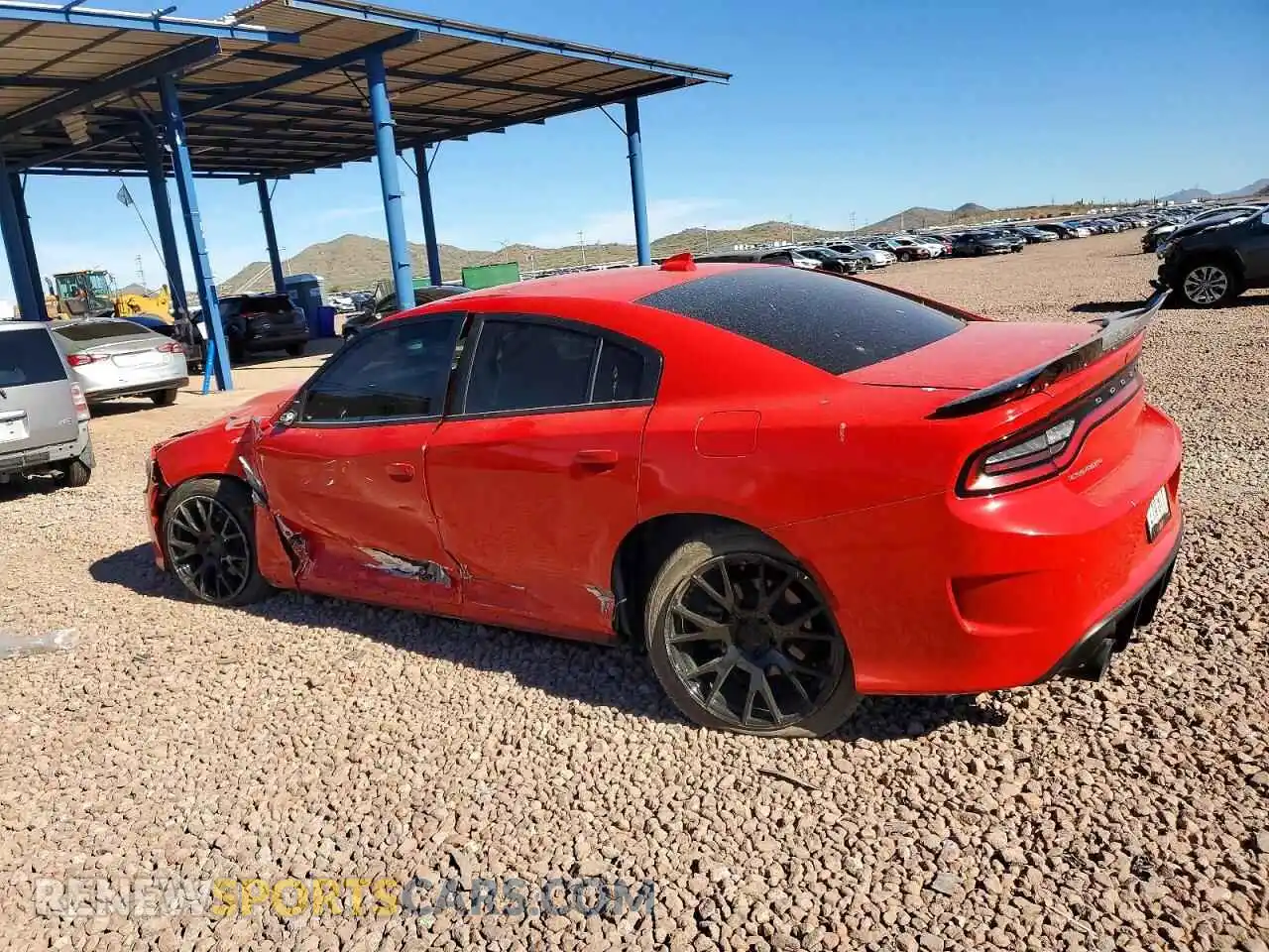 2 Photograph of a damaged car 2C3CDXHGXNH118740 DODGE CHARGER 2022