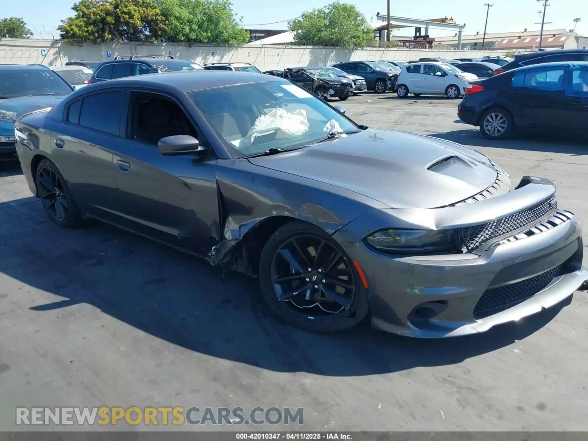 1 Photograph of a damaged car 2C3CDXHGXNH148546 DODGE CHARGER 2022