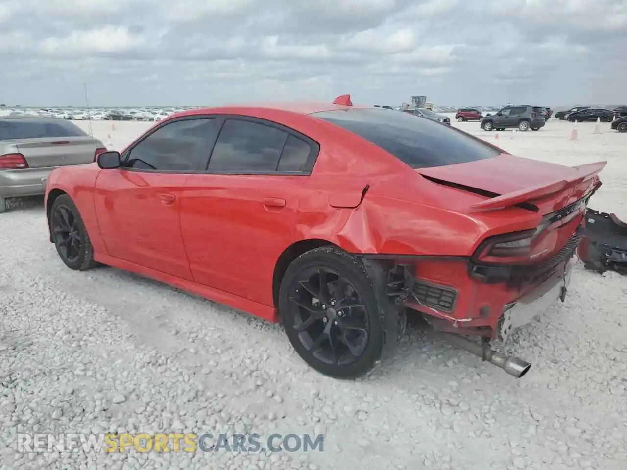 2 Photograph of a damaged car 2C3CDXHGXNH157215 DODGE CHARGER 2022