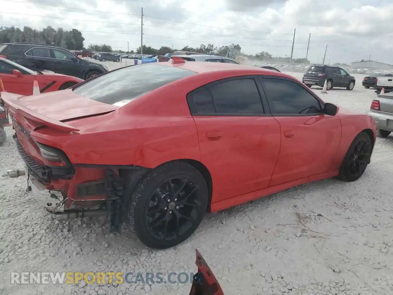 3 Photograph of a damaged car 2C3CDXHGXNH157215 DODGE CHARGER 2022