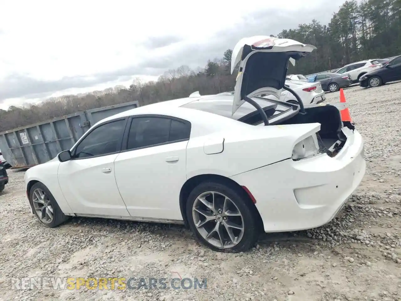 2 Photograph of a damaged car 2C3CDXHGXNH176508 DODGE CHARGER 2022