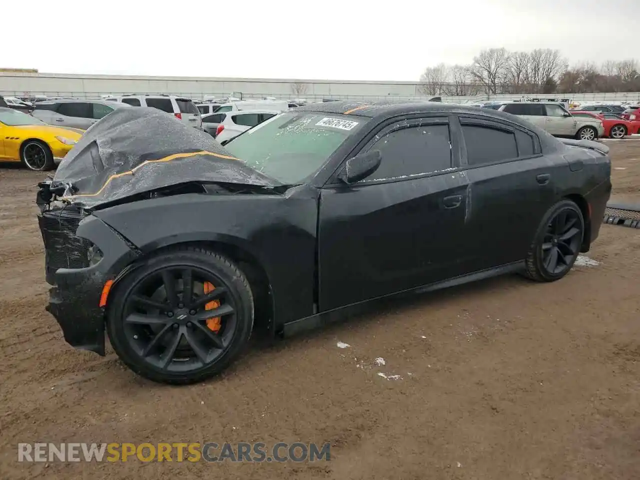 1 Photograph of a damaged car 2C3CDXHGXNH217624 DODGE CHARGER 2022