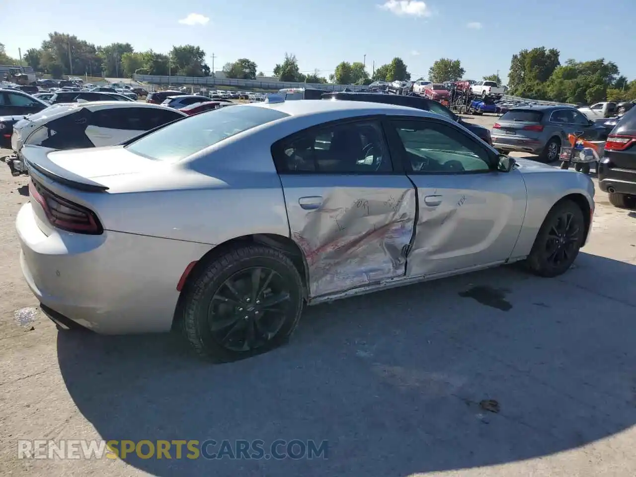 3 Photograph of a damaged car 2C3CDXJG0NH127103 DODGE CHARGER 2022