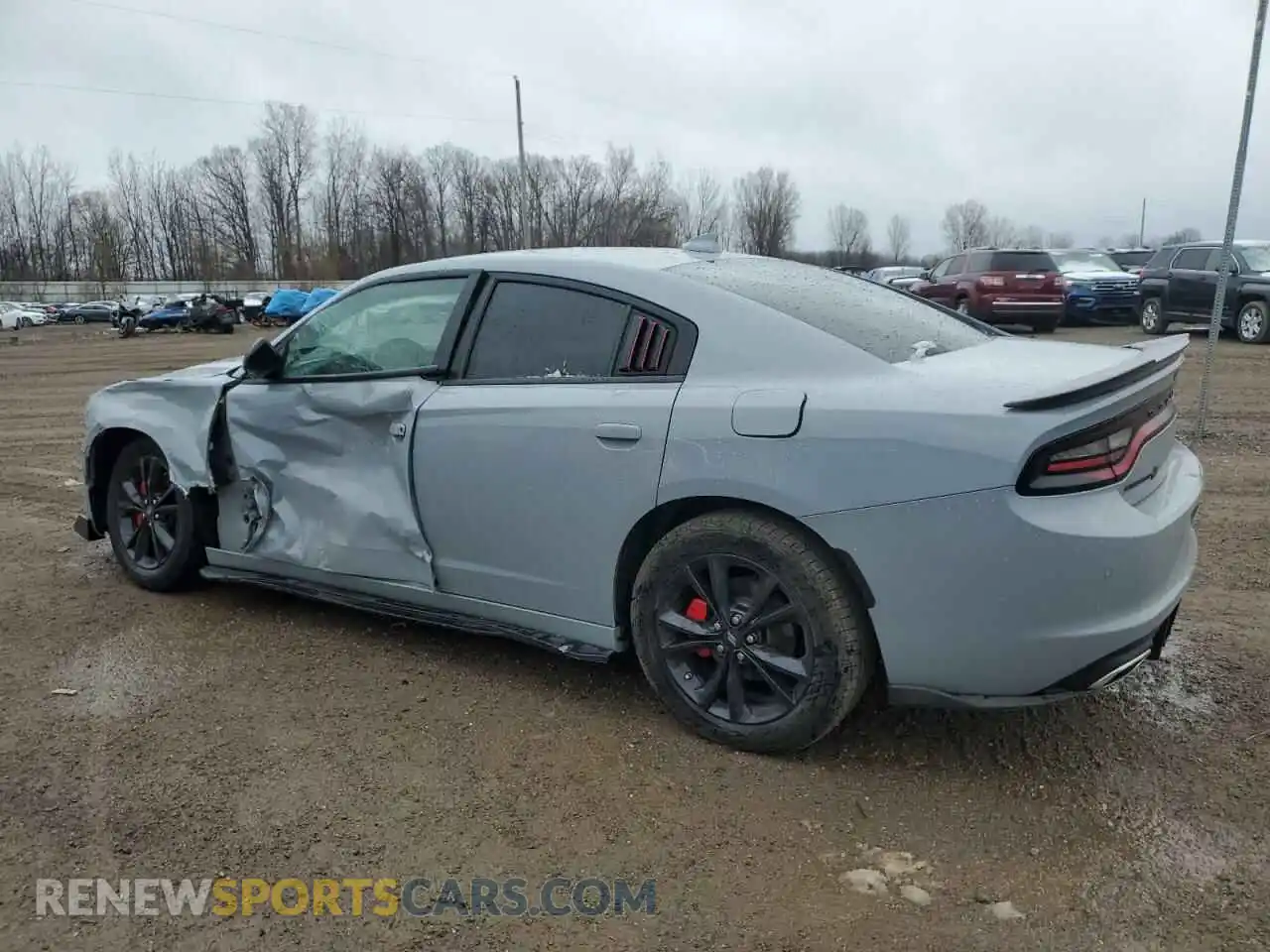 2 Photograph of a damaged car 2C3CDXJG3NH107394 DODGE CHARGER 2022