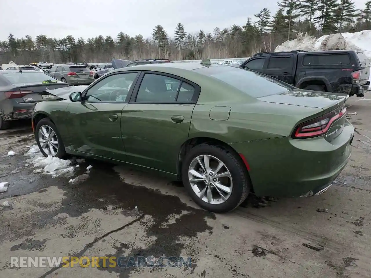 2 Photograph of a damaged car 2C3CDXJG3NH236347 DODGE CHARGER 2022