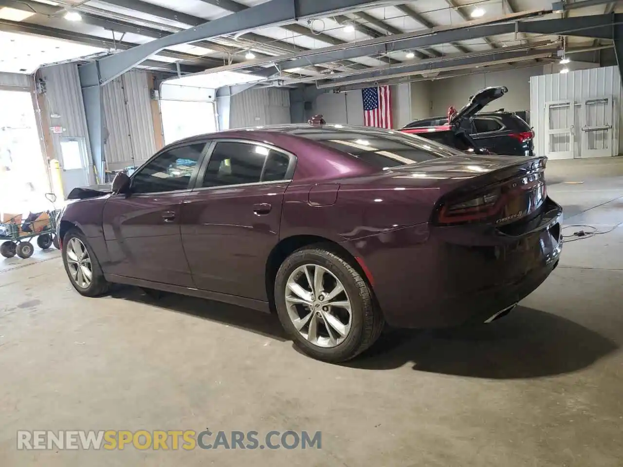 2 Photograph of a damaged car 2C3CDXJG6NH162597 DODGE CHARGER 2022