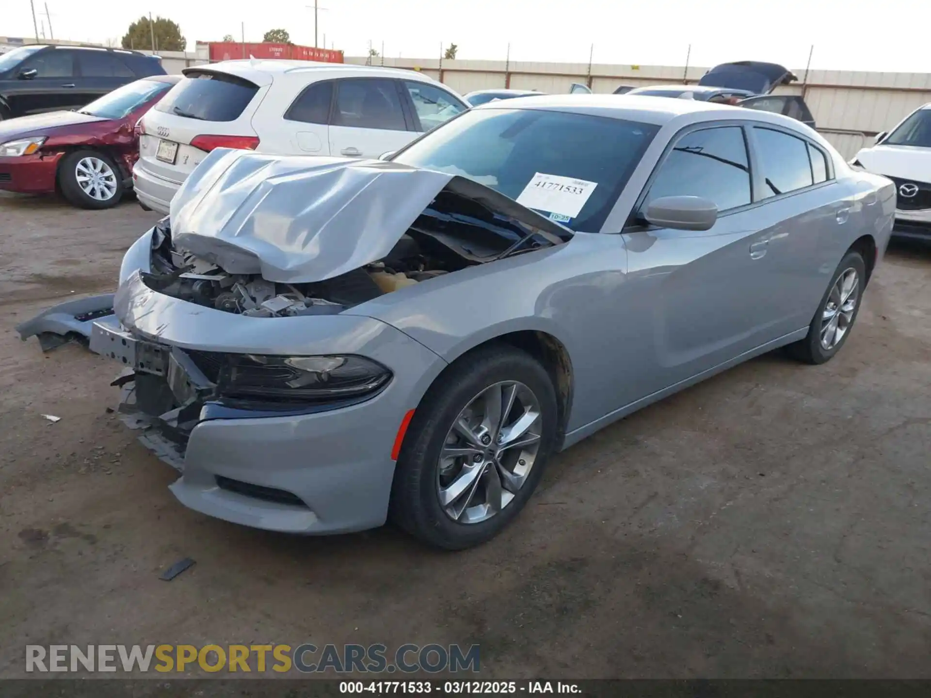 2 Фотография поврежденного автомобиля 2C3CDXJG7NH214111 DODGE CHARGER 2022