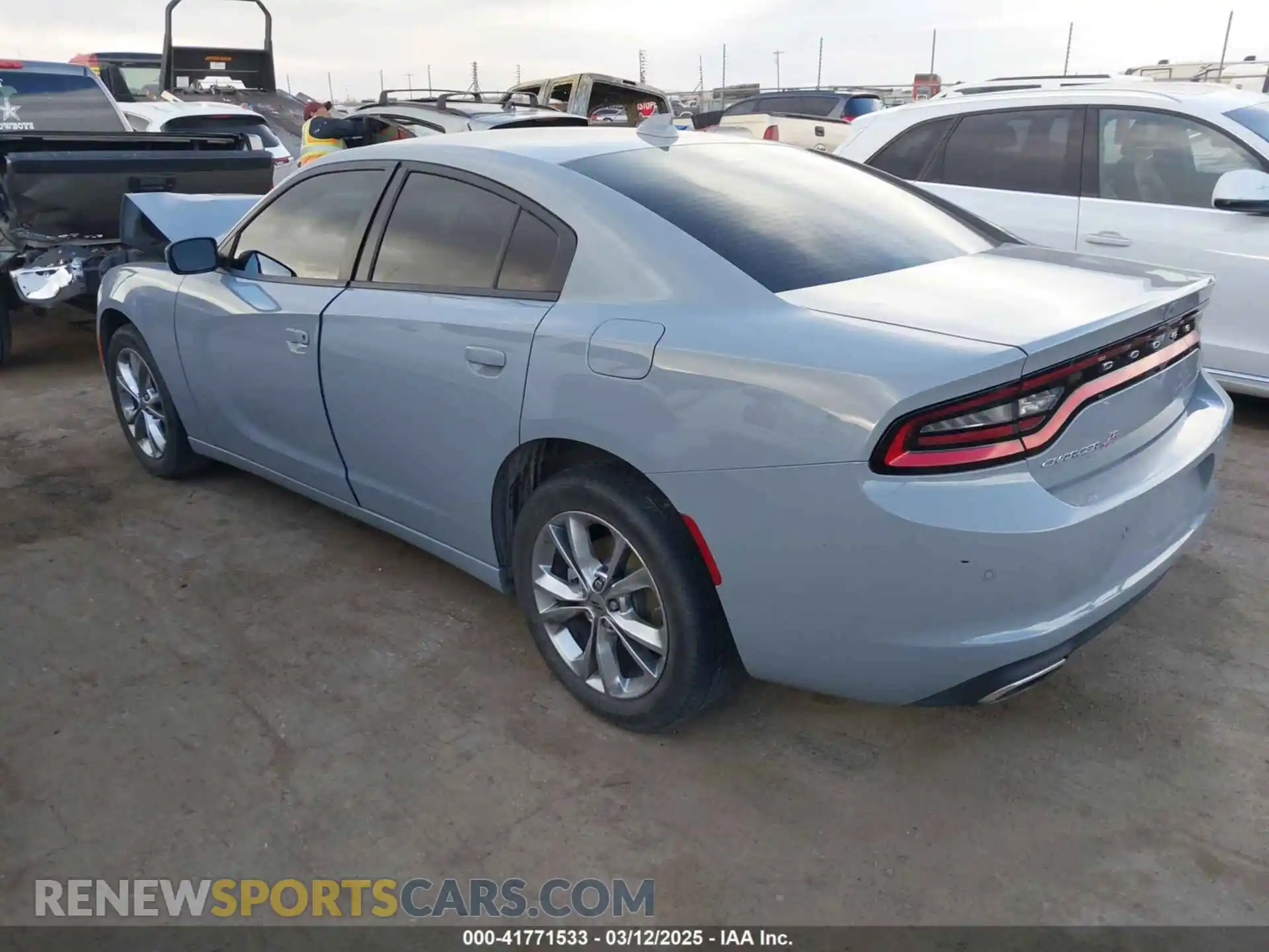 3 Фотография поврежденного автомобиля 2C3CDXJG7NH214111 DODGE CHARGER 2022