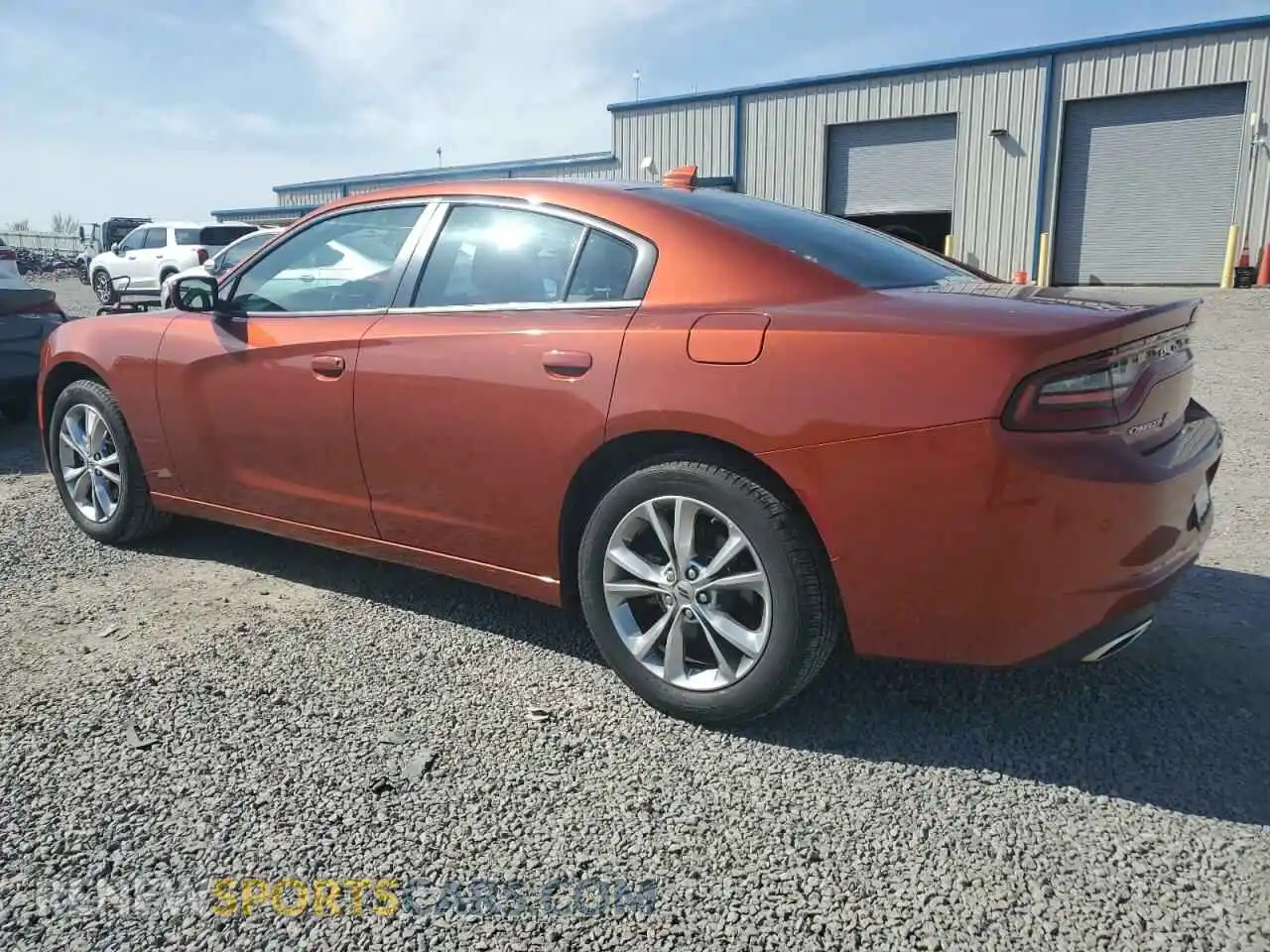 2 Photograph of a damaged car 2C3CDXJG9NH143476 DODGE CHARGER 2022