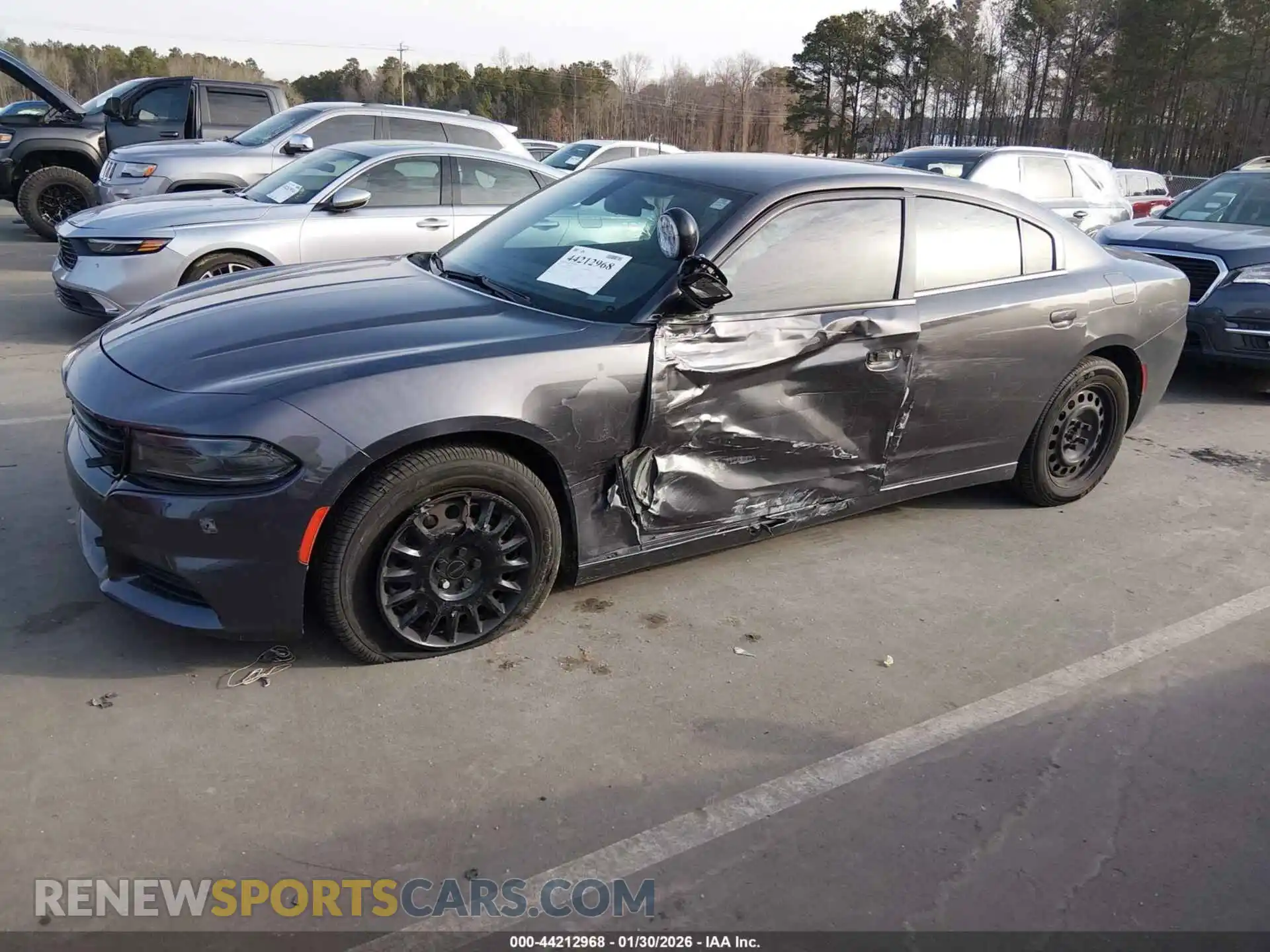 2 Photograph of a damaged car 2C3CDXKG4NH209687 DODGE CHARGER 2022