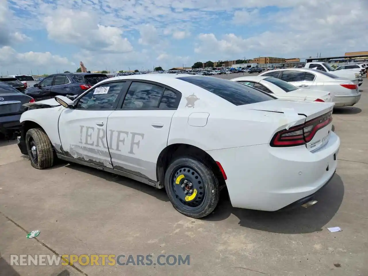 2 Photograph of a damaged car 2C3CDXKG8NH203472 DODGE CHARGER 2022