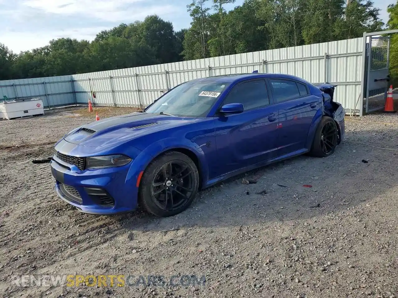 1 Photograph of a damaged car 2C3CDXL90NH136009 DODGE CHARGER 2022