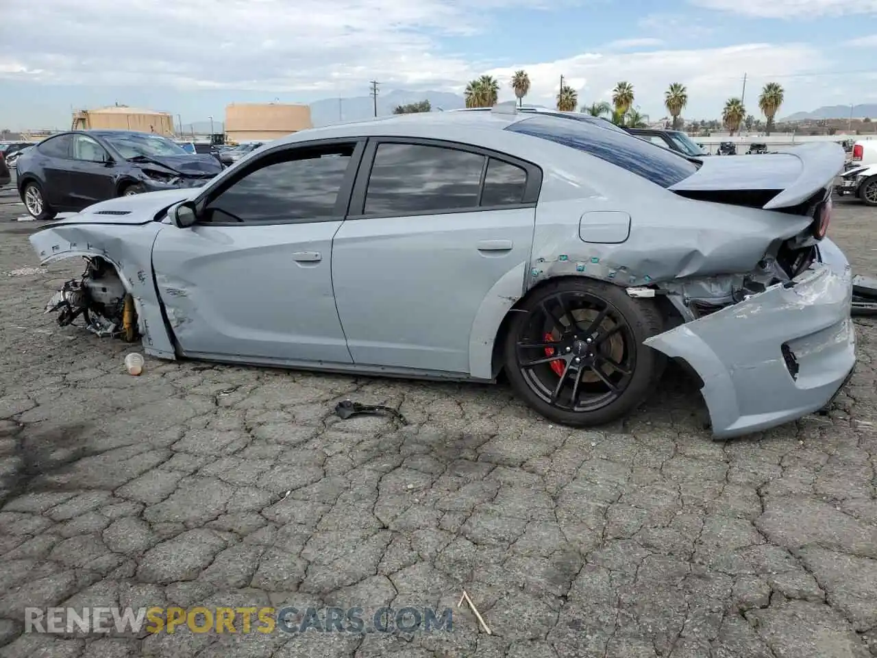 2 Photograph of a damaged car 2C3CDXL91NH100717 DODGE CHARGER 2022