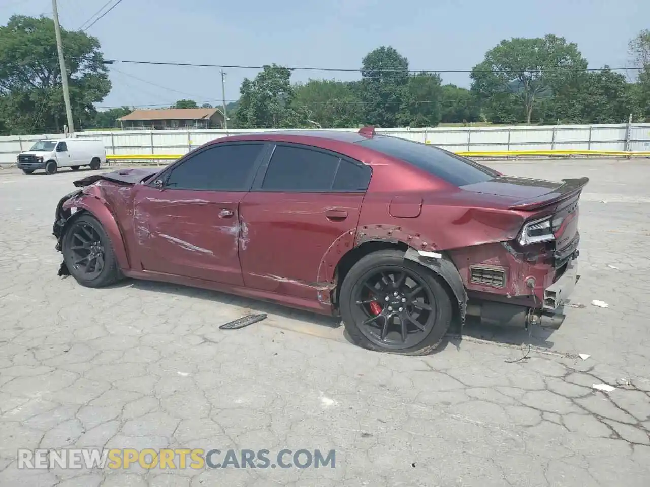 2 Photograph of a damaged car 2C3CDXL93NH104591 DODGE CHARGER 2022