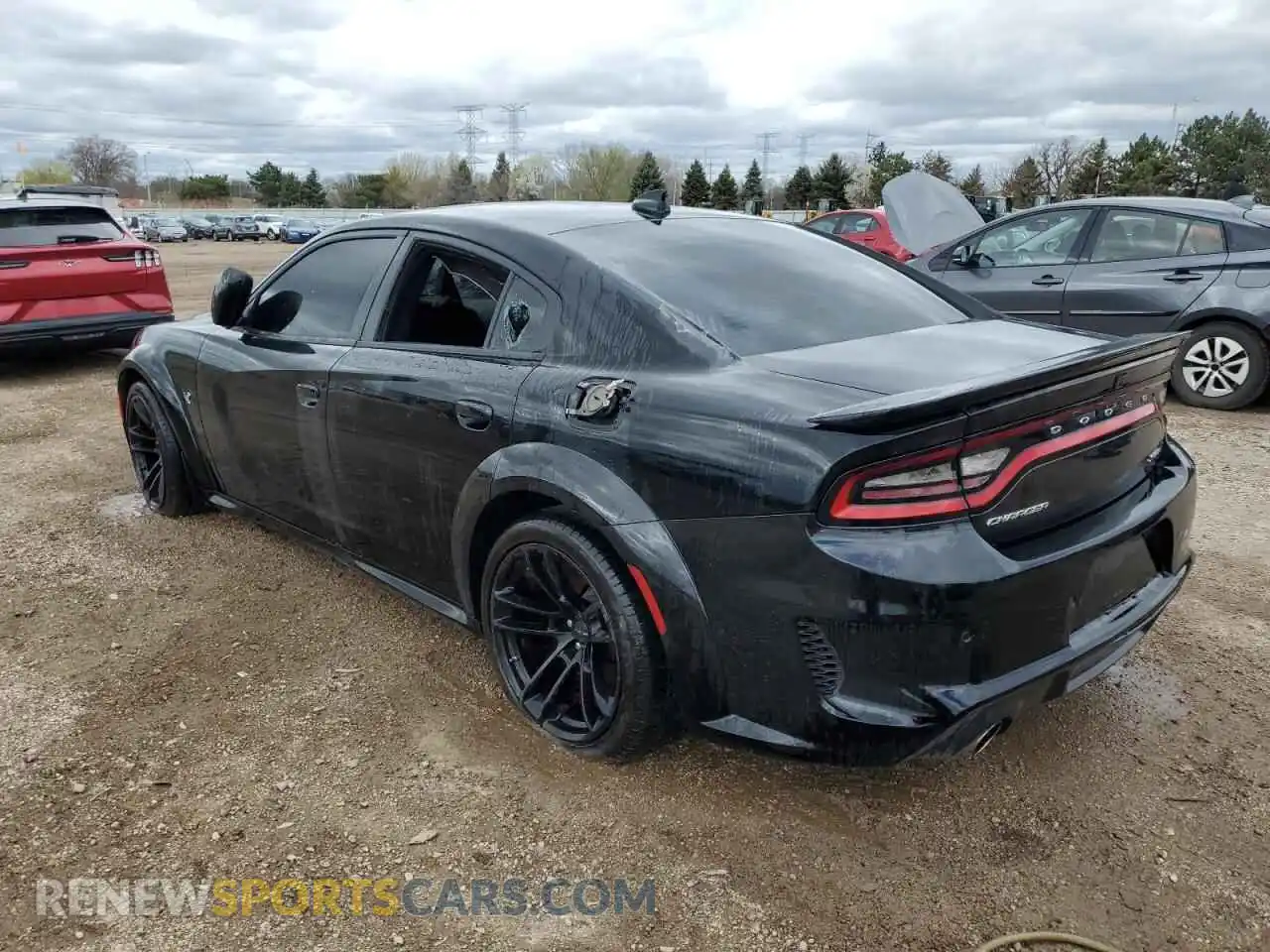 2 Photograph of a damaged car 2C3CDXL93NH191375 DODGE CHARGER 2022