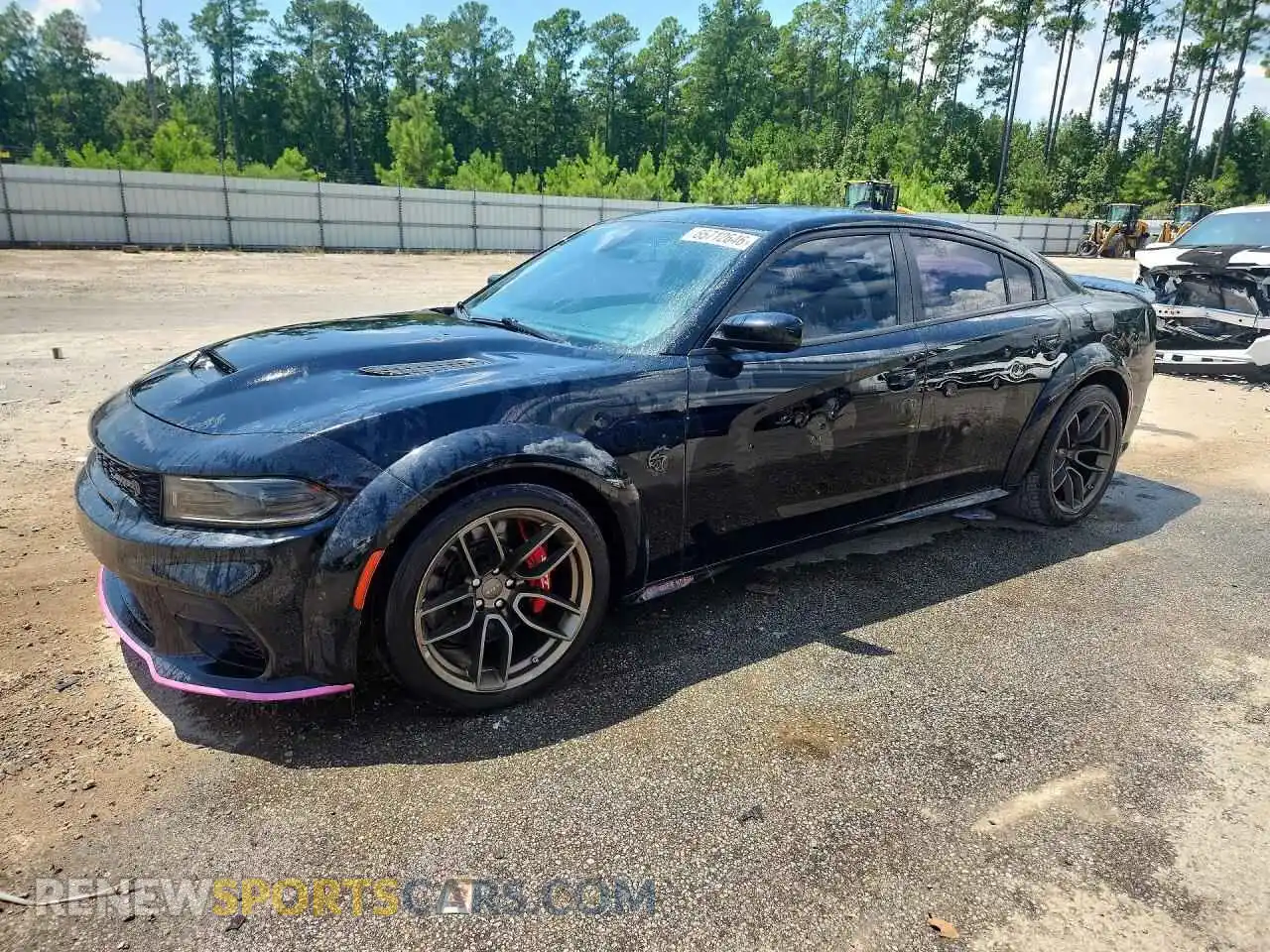 1 Photograph of a damaged car 2C3CDXL95NH100719 DODGE CHARGER 2022