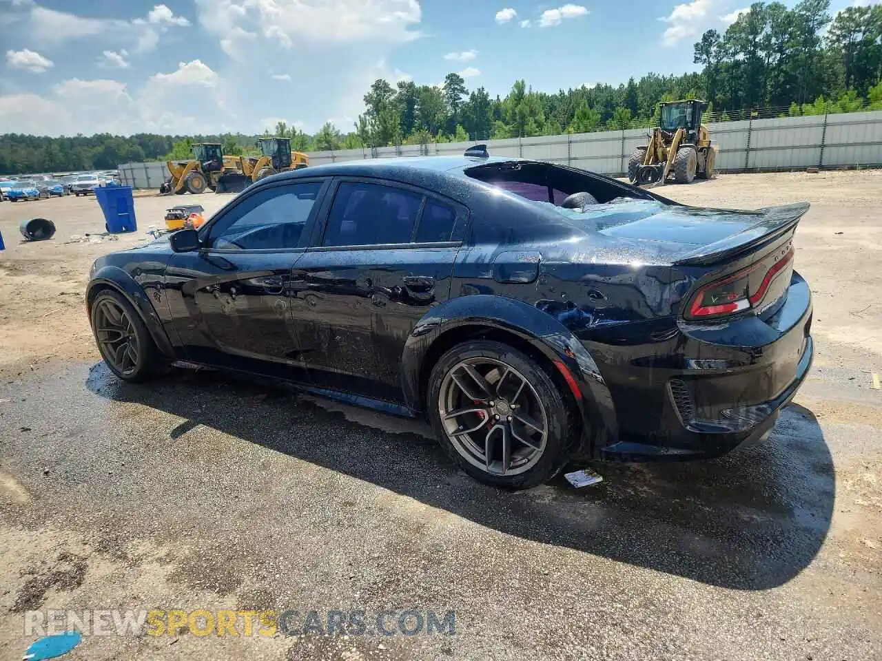 2 Photograph of a damaged car 2C3CDXL95NH100719 DODGE CHARGER 2022