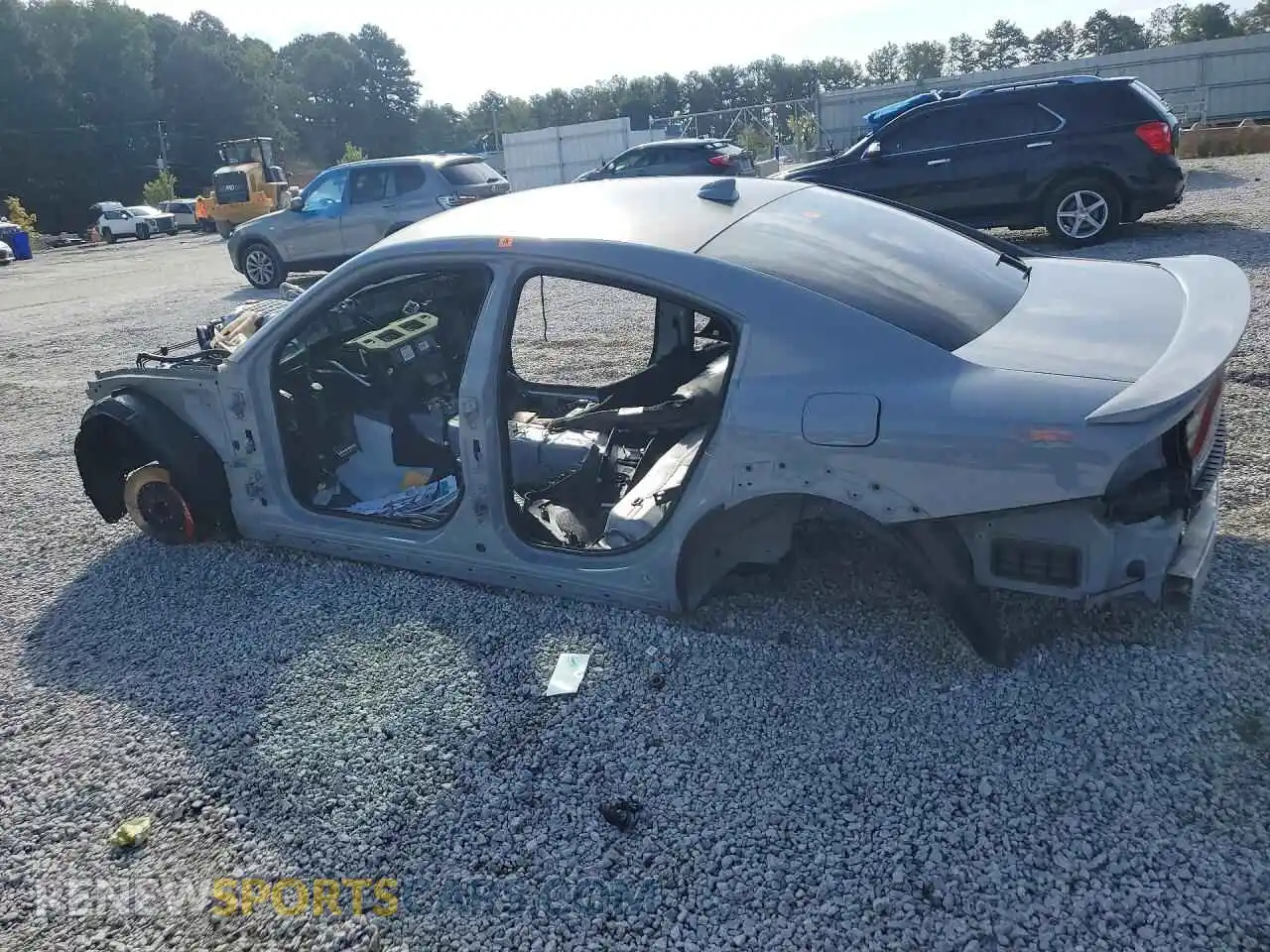 2 Photograph of a damaged car 2C3CDXL97NH118784 DODGE CHARGER 2022