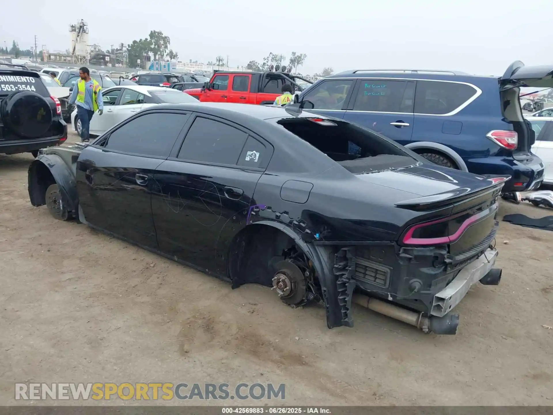 3 Photograph of a damaged car 2C3CDXL97NH140946 DODGE CHARGER 2022