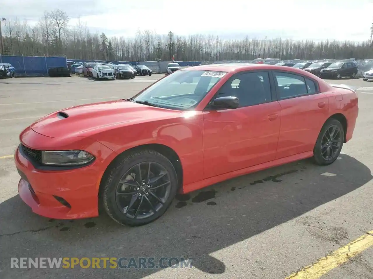 1 Photograph of a damaged car 2C3CDXMG4NH190653 DODGE CHARGER 2022